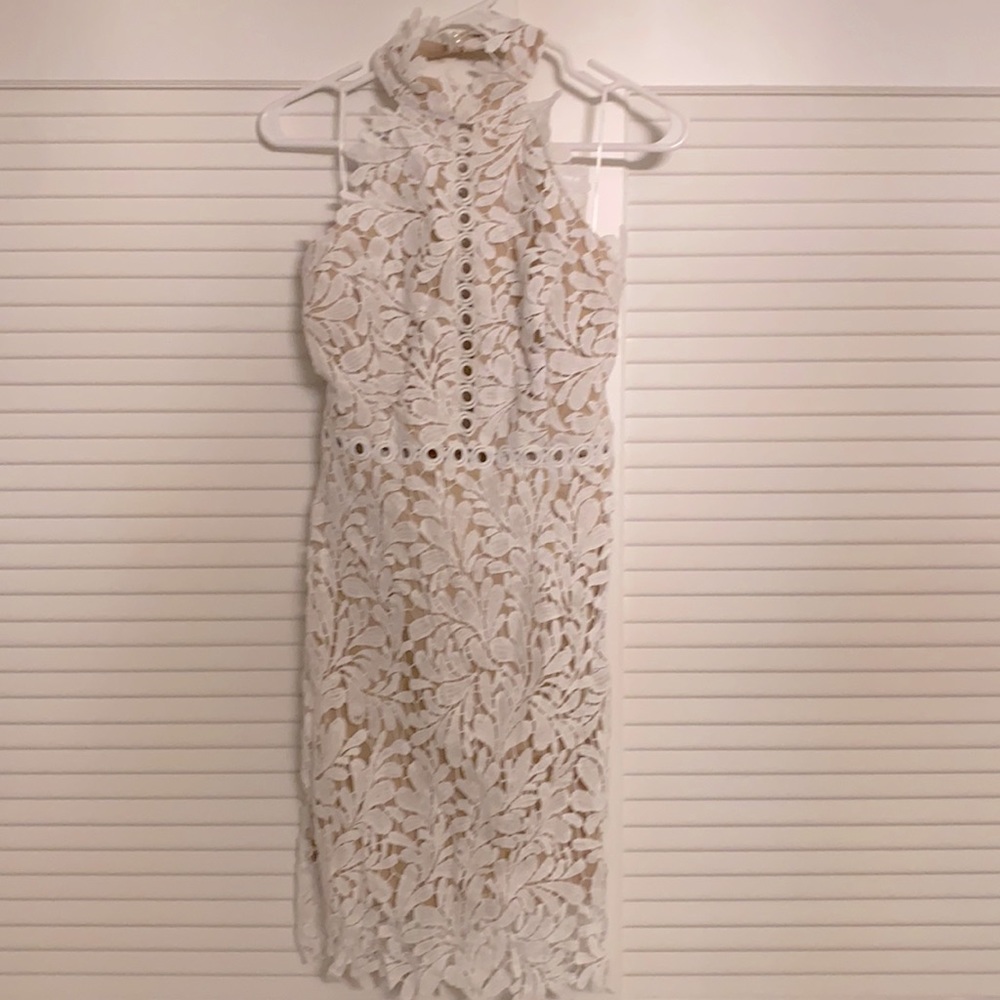 Brand new VICI white lace dress